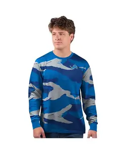 Мужская серая футболка с длинным рукавом Detroit Lions Thursday Night Gridiron Starter