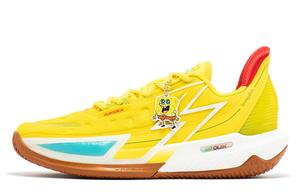 Баскетбольные кроссовки BIG3 4.0 Quick Pro мужские с низким верхом кисло-желтого/теплого коричневого цвета 361°