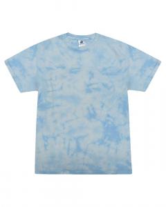 Футболка с эффектом кристальной стирки Colortone, цвет crystal carolina blue