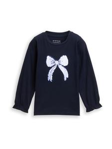 Рубашка TOM TAILOR, темно-синий/светло-синий