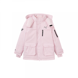 Детская пуховая куртка PUMA, розовый