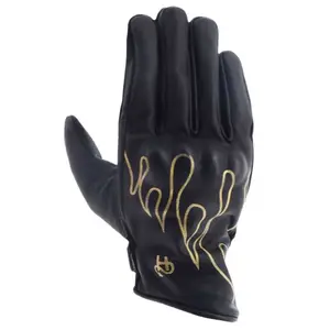 Защитные перчатки Helstons Rod Air perforated leather, черный