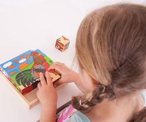 Бигджиги, деревянные кубики для детей. Bigjigs