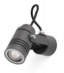 Настенный светильник FARO für den Außenbereich Lit, серый - стекло - 6 x 10 x 19 см