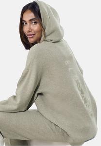 Толстовка с капюшоном Elbsand, оливковый