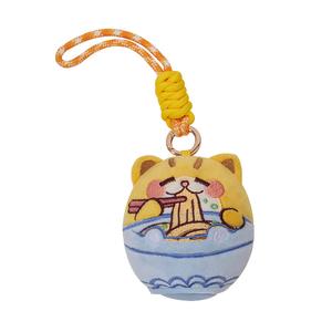 Плюшевый брелок Adventure Buns Shanghai Cuisine, Trendy Toys Cute Cartoon Cultural Creativity высота 9,5/10,5 см CozyWorld