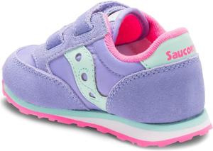 Кроссовки Saucony Unisex-Child Originals Jazz на липучке (для малышей/детей младшего возраста), Peri