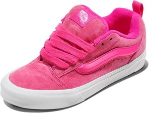 Кроссовки Vans Womens Knu Skool, Nubuck Pink Glo