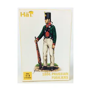 1806 г. Прусские стрелки, Historical Plastic Military Figures - Napoleonic (1:72) (Hat Industries)