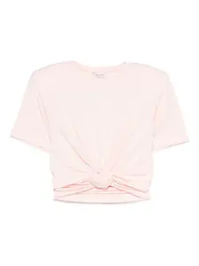 Футболка с узлом Magda Butrym, розовый