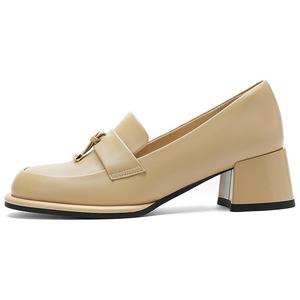 NINE WEST Женские туфли на платформе с массивным каблуком 5,4 см абрикосовые, цвет Apricot