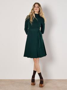 Вязаное платье Apricot Chevron, Dark green