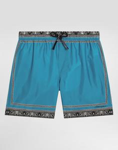 Плавки из ткани с принтом банданы Dolce&Gabbana, мультиколор