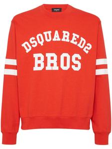 DSQUARED2 толстовка с логотипом, красный