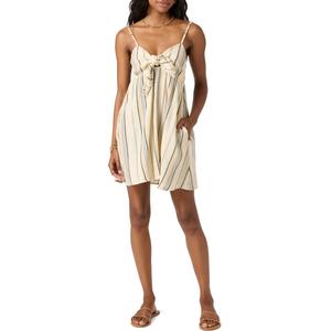 Женское короткое платье Наталья в полоску O'Neill, Tapioca