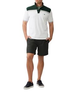 Рубашка-поло Whitby Color Block Regular Fit Rodd & Gunn, зеленый