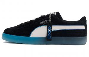 Кроссовки Puma Suede Playstation Black, черный/белый