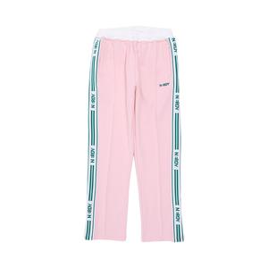 Nerdy Knitted Sweatpants Unisex Light Pink