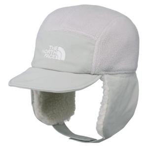 Нейлоновая, полиэстеровая унисекс-шапка-ушанка white THE NORTH FACE, белый