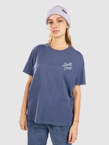 Футболка Santa Cruz Love Script Back T-Shirt, heritage blue