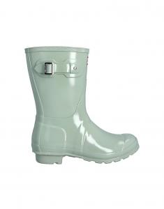 Сапоги резиновые женские HUNTER Original Short Gloss Rain, зеленый