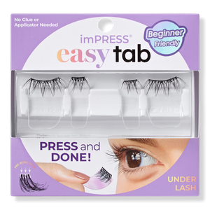Накладные ресницы imPRESS Press On Falsies Easy Tab Self Adhesive Eyelashes Kiss, Classy Natural