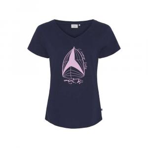 Футболка Sea Ranch Asta Short Sleeve V Neck, синий