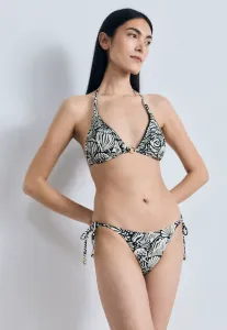 Двусторонний топ от бикини shells с удлиненным поясом Seafolly, Black