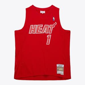 Майка баскетбольная Mitchell & Ness Chris Bosh Swingman мужская красная Mitchell Ness