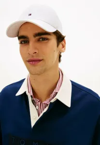 Бейсболка hilfiger с вышивкой флага из саржи Tommy Hilfiger, Ecru