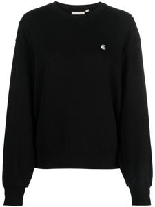 Carhartt WIP толстовка с вышитым логотипом, черный