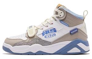 Непромокаемые Легкие Высокие Кроссовки для Скейтбординга Женские Белый Серый Синий QIAODAN