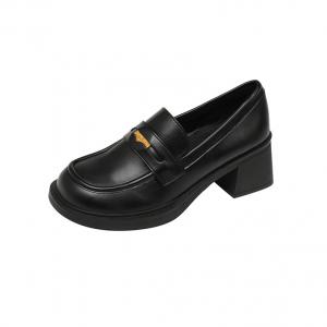 Лоферы женские TATAYA, Black Patent Leather