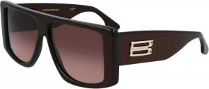 Женские солнцезащитные очки Victoria Beckham VB678S 605 Metallic Burgundy 57/13/145, цвет 605 Metallic Burgundy, размер 57/13/145, 605 Metallic Burgundy