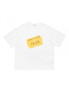 Acne Studios cotton-blend футболка, белый