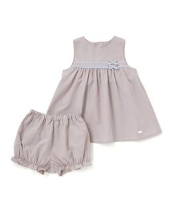 Детский комбинезон с лентами, подобранными по цвету (70–90 см)