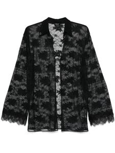 Кружевная рубашка Oséree, черный