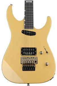 Открытая коробка/Выставочный экземпляр гитары ESP LTD Mirage Deluxe '87, гриф из эбенового дерева Макассар, металлическое золотое покрытие