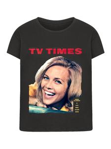 Футболка F4NT4STIC TV Times Honor Blackman 1964 Cover, Black