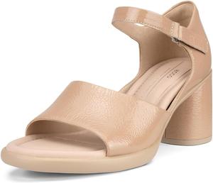 Туфли ECCO Sculpted 55 Luxe Ankle Strap, цвет Nude Crackled Leather