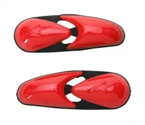 Комплект сменных защитных накладок на пальцы ног Alpinestars, красный