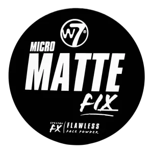 Пудра для лица среднего прессования W7 Micro Matte Fix, 6 гр
