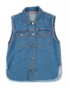 Джинсовая куртка для девочек Aniye By, синий