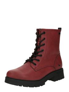 Ботильоны на шнуровке MUSTANG, красный