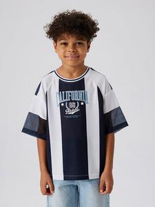 Футболка name it, белый/темно-синий