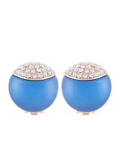 Серьга-Клипса из матового люцита T Tahari, gold