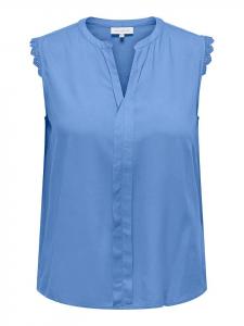 Блузка ONLY Carmakoma, синий