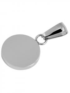 Adeliás Кулон унисекс - кулон из нержавеющей стали серебристого цвета