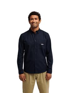 QUIKSILVER Рубашка на пуговицах 'Diamond' черная, Regular fit