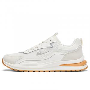 Нескользящие дышащие повседневные низкие туфли с амортизацией для мужчин WARRIOR, Beige Gray